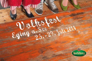 Volksfest Eging 2014